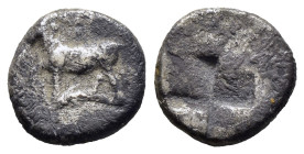 THRACE. Byzantion. Hemidrachm (Circa 340-320 BC). ( 2.41 g. / 13.3 mm ).