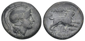 KINGS OF THRACE (Macedonian). Lysimachos (305-281 BC). Ae. ( 4.97 g. / 20.5 mm ).