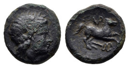 KINGS OF MACEDON. Philipp III Arrhidaios (323-317). Ae. ( 2.00 g. / 12.1 mm ).