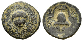 KINGS OF MACEDON. Philip III Arrhidaios (323-317 BC). Ae. ( 3.78 g. / 16.6 mm ).