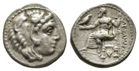 KINGS OF MACEDON. Alexander III 'the Great' (336-323 BC). Drachm. ( 4.29 g. /16.8 mm ).