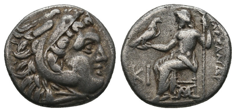 KINGS OF MACEDON. Alexander III 'the Great' (Circa 336-323 BC). Drachm. ( 4 g. /...