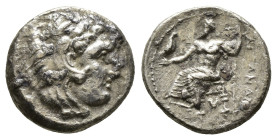 KINGS OF MACEDON. Alexander III 'the Great' (Circa 336-323 BC). Drachm. ( 3.95 g. / 16 mm ).
