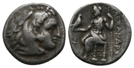 KINGS OF MACEDON. Alexander III 'the Great' (Circa 336-323 BC). Drachm. ( 4 g. / 16.5 mm ).