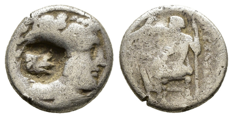 KINGS OF MACEDON. Alexander III 'the Great' (Circa 336-323 BC). Drachm. ( 3.89 g...