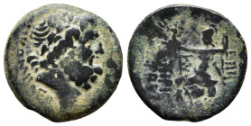 BITHYNIA. Nicomedia. Ae. C. Papirius Carbo (Proconsul, 62-59 BC). ( 7.44 g. / 23.6 mm ).
