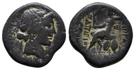 BITHYNIA. Nicomedia. Ae. C. Papirius Carbo (Proconsul, 62-59 BC). ( 6.73 g. / 21.7 mm ).