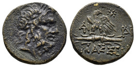 PONTOS. Amaseia . Time of Mithradates VI Eupator (circa 85-65 BC). Ae. ( 7.10 g. / 20.5 mm ).