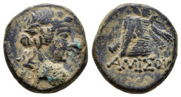 PONTOS. Amisos. Ae. Struck under Mithradates VI (Circa 100-95 or 90-80 BC). ( 8.88 g. / 20.7 mm ).