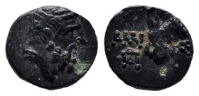 PONTOS. Amisos. Ae (Circa 95-90 or 80-70 BC). Struck under Mithradates VI Eupator. ( 1.51 g. / 12 mm ).