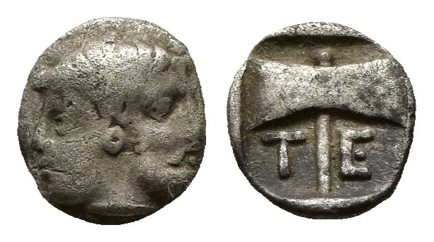 TROAS. Tenedos. Obol (Late 5th-early 4th centuries BC). ( 0.49 g. / 8.2 mm ).