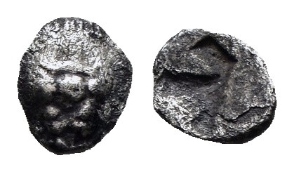 IONIA. Uncertain. Tetartemorion (Circa 600-550 BC). ( 0.14 g. / 5.5 mm ).