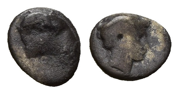 CARIA. Kasolaba. Hemiobol (4th century BC). ( 0.38 g. / 7.5 mm ).