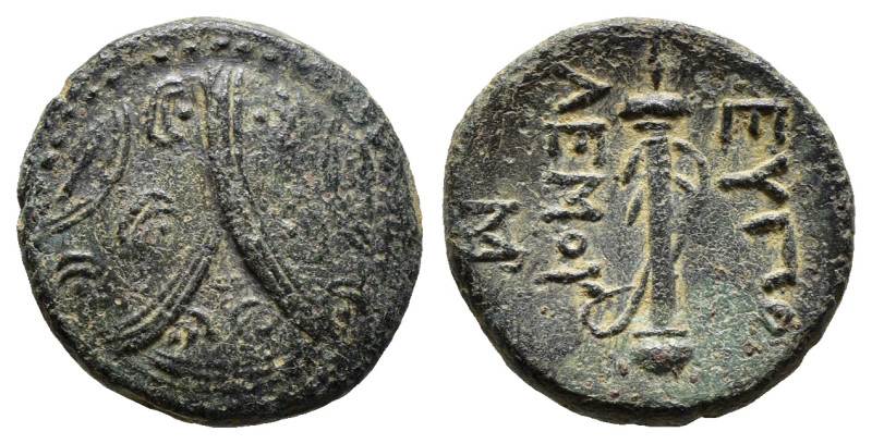 CARIA. Mylasa. Eupolemos (Circa 295-280 BC). Ae. ( 3.83 g. / 17.0 mm ).