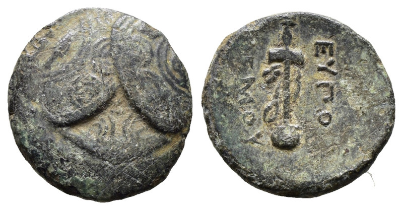 CARIA. Mylasa. Eupolemos (Circa 295-280 BC). Ae. ( 3.57 g. / 17.5 mm ).