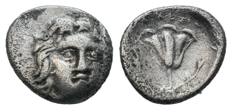 CARIA. Rhodes. Hemidrachm (Circa 275-250 BC). ( 1.45 g. / 12.8 mm ).