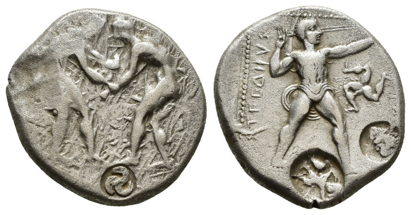 PAMPHYLIA. Aspendos. Stater (Circa 330/25-300/250 BC). ( 10.58 g. / 23.8 mm ).