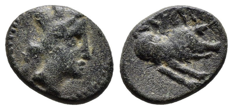 PISIDIA. Keraitai. Ae (2nd-1st centuries BC). Ae. ( 2.44 g. / 15.2 mm ).