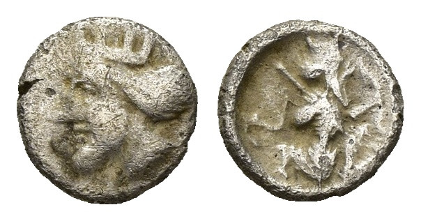 CILICIA. Uncertain. Hemiobol (4th century BC). ( 0.36 g. / 7.6 mm ).