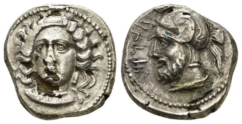 CILICIA. Tarsos. Pharnabazos (Persian military commander, 380-374/3 BC). Fourree...