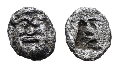 LESBOS. Methymna. Tetartemorion (Circa 500/480-460 BC). ( 0.13 g. / 5.4 mm ).