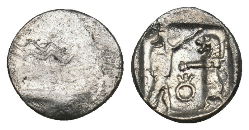 SAMARIA. 'Middle Levantine' Circa 375-333 BC. ( 0.78 g. / 9.2 mm ).