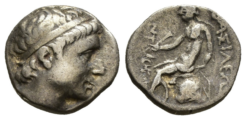 SELEUKID KINGDOM. Antiochos I Soter (281-261 BC). Drachm. ( 3.83 g. / 16.7 mm ).