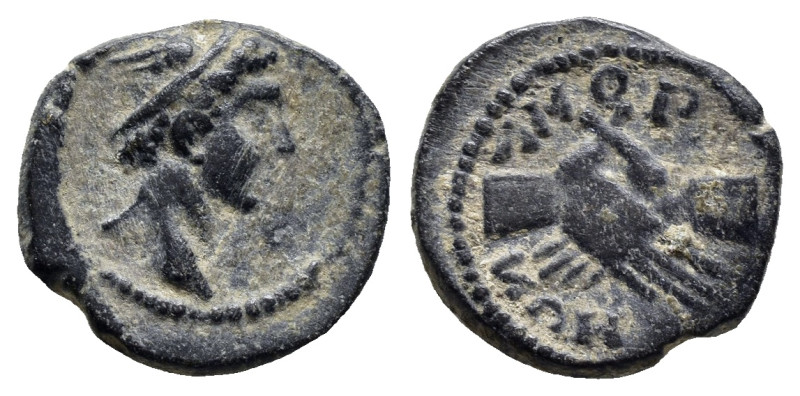 PHRYGIA, Amorium. Time of Vespasian to Domitian, 69-96 AD. ( 2.23 g. / 17.9 mm )...