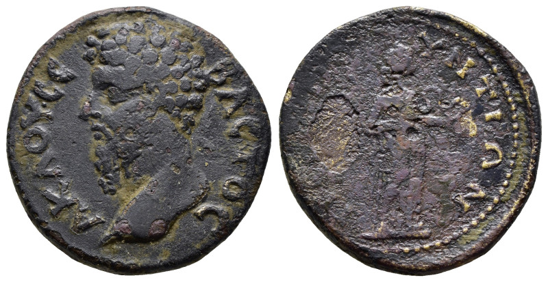 GALATIA. Pessinus. Lucius Verus (161-169). Ae. ( 20.20 g. / 30.4 mm ).