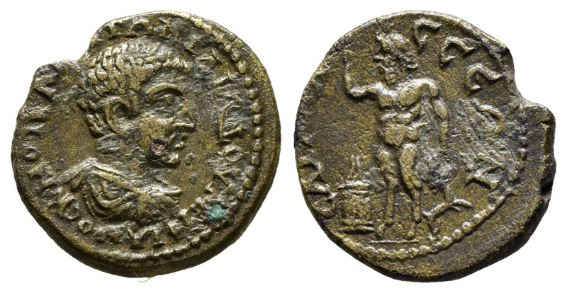 PISIDIA. Sagalassus. Diadumenian (Caesar, 217-218). Ae. ( 3.56 g. / 17.8 mm ).