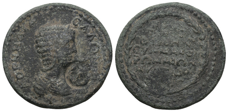 PAMPHYLIA. Side. Salonina (Augusta, 254-268). Ae. ( 16.24 g. / 29 mm ).