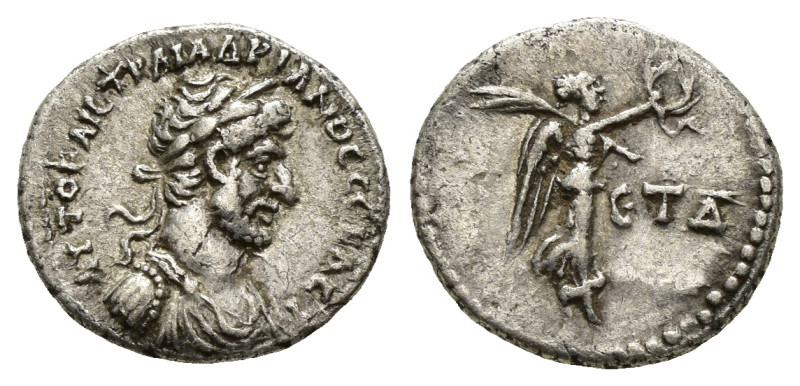 CAPPADOCIA. Caesarea. Hadrian (117-138). Hemidrachm. ( 2.38 g. / 15.0 mm ).