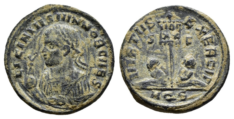 LICINIUS I (308-324). Follis. Aquileia. ( 2.83 g. / 19 mm ).