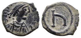 MAURICE TIBERIUS (582-602). Pentanummium. ( 2.38 g. / 15.7 mm ).