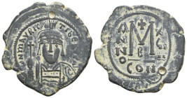 MAURICE TIBERIUS (582-602). Follis. Constantinople. ( 12.5 g. / 37.3 mm ).