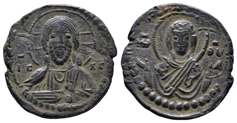 ANONYMOUS FOLLES. Class G. Attributed to Romanus IV (1068-1071). Follis ( 5.87 g...