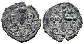 ANONYMOUS FOLLES. Class I. Attributed to Nicephorus III Botaniates (1078-1081). ( 4.32 g. / 23.1 mm ).