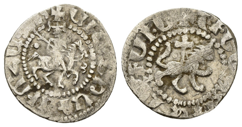 ARMENIA. Levon III (1303/5-1307). Takvorin. Sis. ( 2.59 g. / 19.9 mm ).