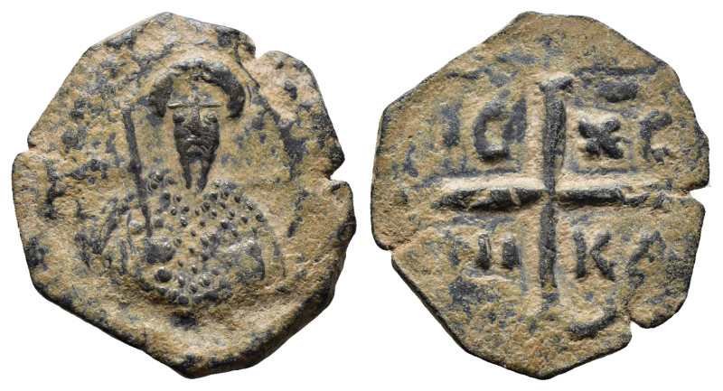 CRUSADERS. Antioch. Tancred (Regent, 1101-1103 & 1104-1112). Follis. ( 5.47 g. /...