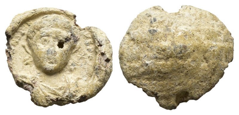 IONIA. Ephesus. PB Tessera (Circa 2nd-4rd centuries). ( 3.72 g. / 15.8 mm ).