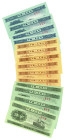China Lot of 14 Banknotes 1953