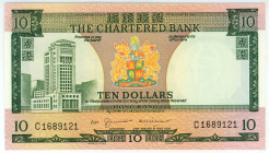 Hong Kong 10 Dollars 1975