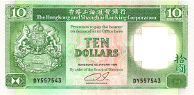 Hong Kong 10 Dollars 1990
