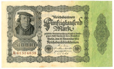 Germany - Weimar Republic 50000 Mark 1922