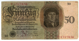 Germany - Weimar Republic 50 Reichsmark 1924