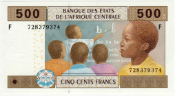 Central African States Equatorial Guinea 500 Francs 2002 F