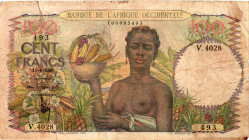 French West Africa 100 Francs 1948