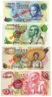 Ghana Set of Specimens 1977 With Same Number