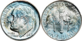 1947-S Roosevelt Dime. MS-68 FB (PCGS).
PCGS# 85087. NGC ID: 23KP.
PCGS Population: 13; just a single MS-68+ FB finer.