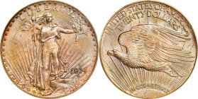 1914-S Saint-Gaudens Double Eagle. MS-66 (PCGS).
PCGS# 9166. NGC ID: 26FU.
From Heritage's CSNS Signature Auction of April 2012, lot 6933; Heritage'...